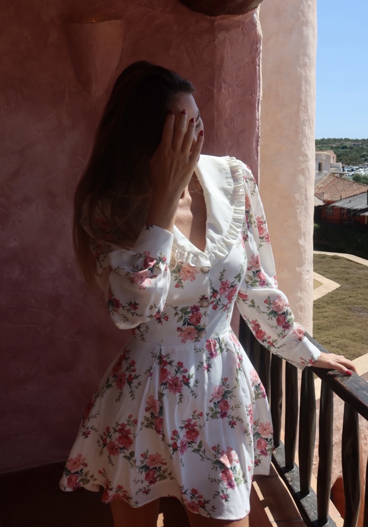 ALEXIA white dress